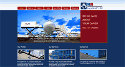 Desktop Screenshot of hrlogistic.com.np